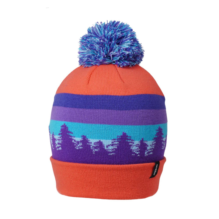 Tuque pour enfant Sequoia orange et mauve par Ambler