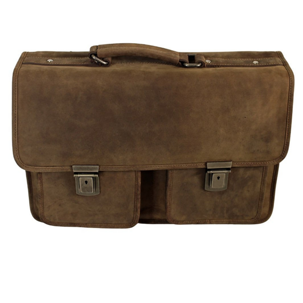 Unisex buffalo leather briefcase – Artisans Canada Unisex buffalo leather briefcase – Artisans Canada