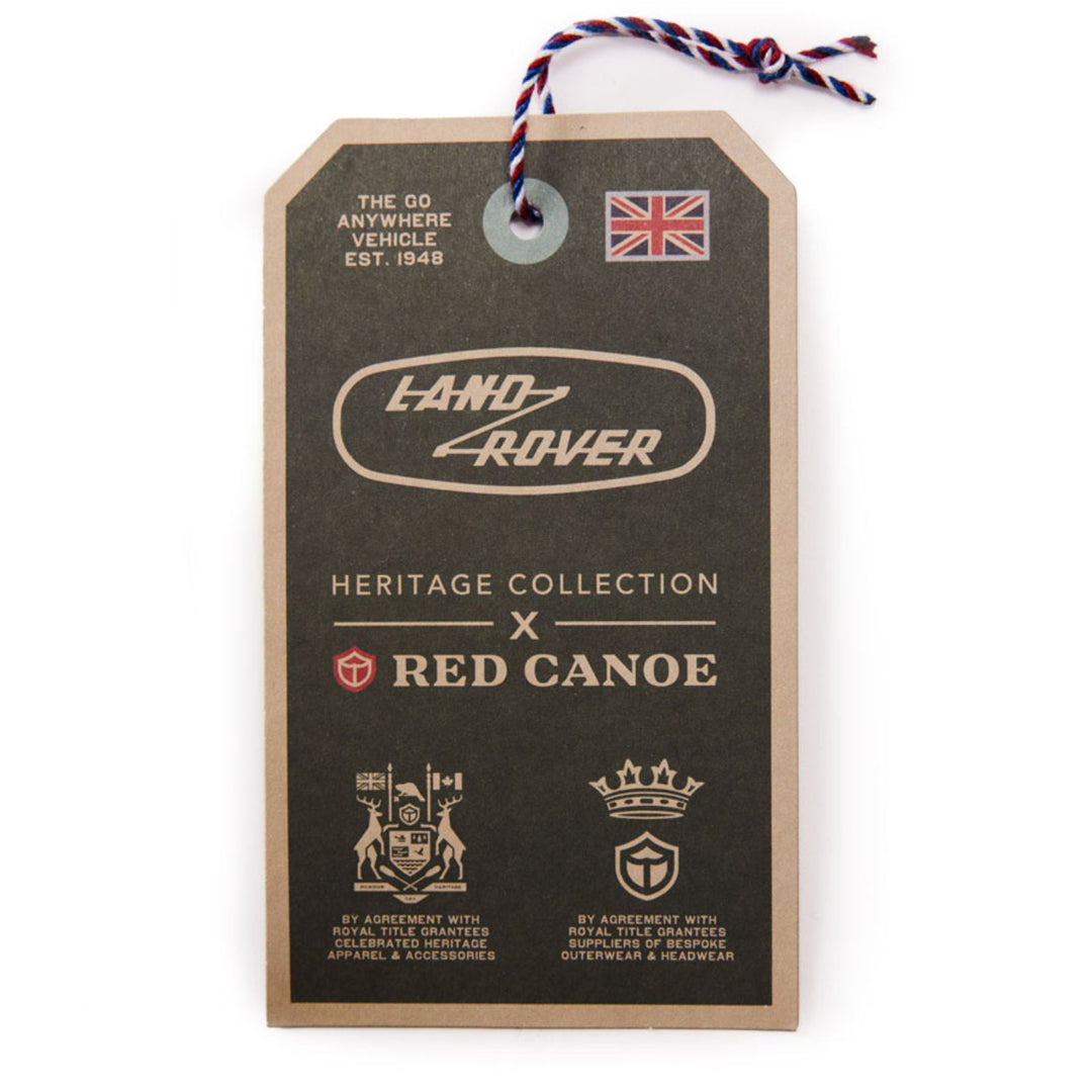 Étiquette du Sac à dos Land Rover par Red Canoe