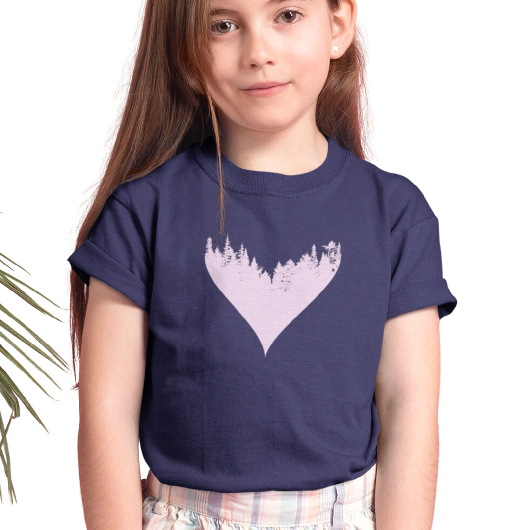 T-shirt pour Enfant Coeur de la Forêt